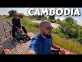 This Bamboo Train In Battambang Is WILD Cambodia