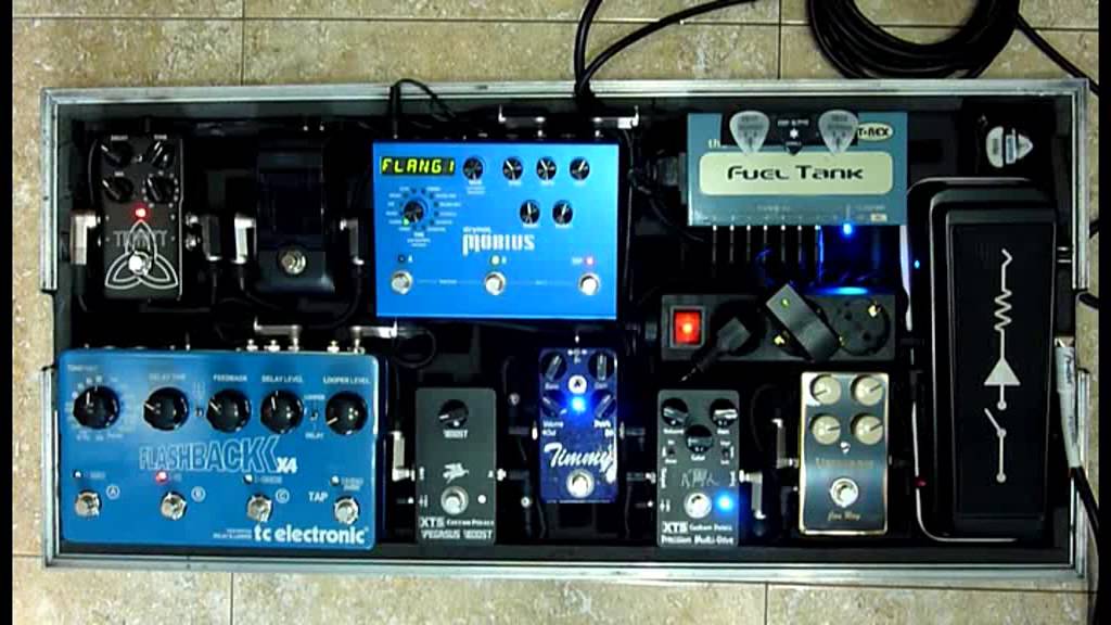 My Pedalboard Sound Demostration YouTube