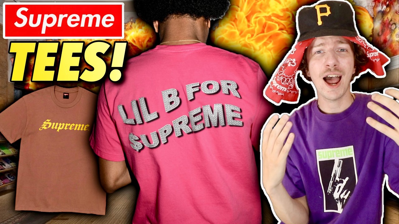 The BEST Supreme Tee Drop of 2026? (Drop Review) - YouTube