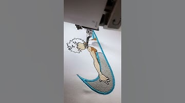 Anime  Embroidery Design Digitize file, #embroiderydigitizing #embroidery #anime #digitizing