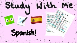 Spanish Study With Me. Learning Language and Digital Note-taking on iPad Pro 2020 11