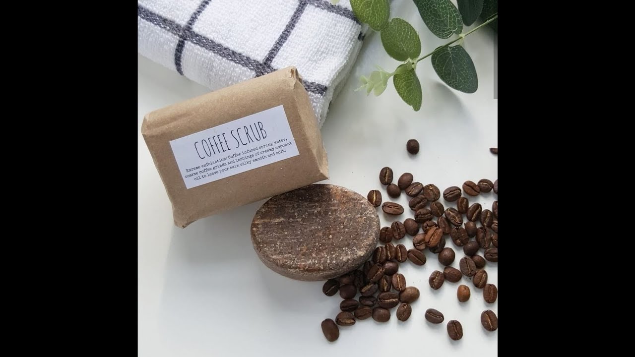 How to: use mocha coffee solid scrub