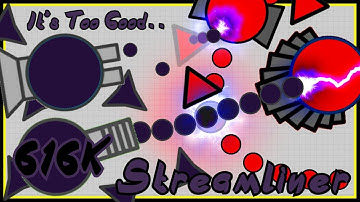 Diep.io - Streamliner Is So Good! (616k - 4TDM)