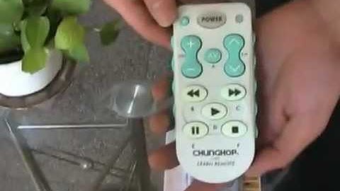 CHUNGHOP Universal Learning Remote Control L102