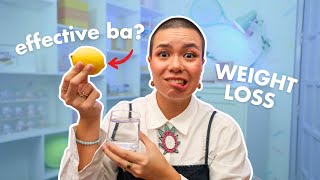Does Lemon Water Help You LOSE WEIGHT? Dietitian Reviews Weight Loss Tips | The Donut Box