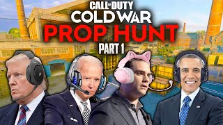 US Presidents Play Call of Duty Prop Hunt