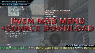 MW3 | TU23 | IW5M All Client Mod Menu | MW3 .dll Source | From "xex" to "dll" | +Download