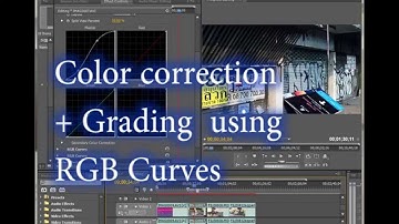 Color Grading by RGB Curves Premiere Pro CS5