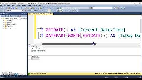 Date & Time Functions in SQL Server Database Part 46