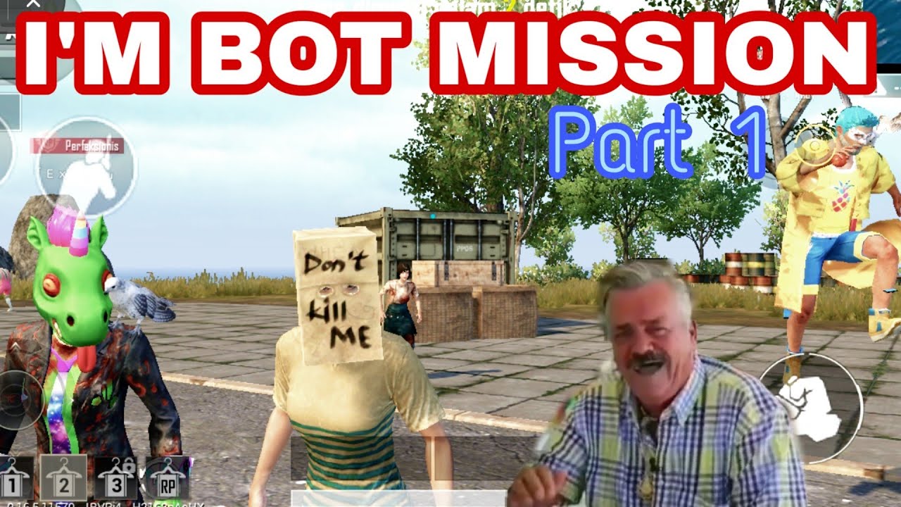 GAMEPLAY BOT PLAYER PUBG - YouTube