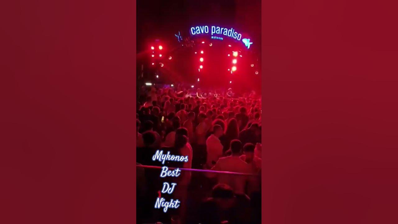 DJ party at Island #party #dj #travel #vlog #viral #enjoy #music #dance #mykonos #greece