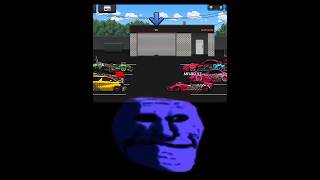 I play pixel car racer with recyg mod 😈#pixelcarracer #games #trollface #viralvideo screenshot 1