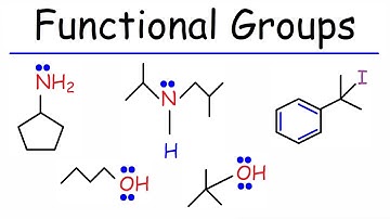 Functional Groups - Primary, Secondary, Tertiary - Alcohols, Amines, & Alkyl Halides