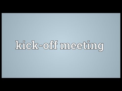 Kick off Meaning In English 