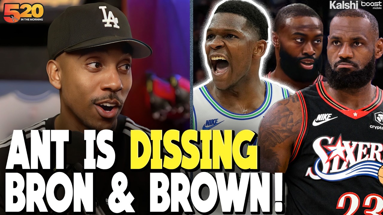 Jeff Teague LOSES IT seeing Anthony Edwards DISS LeBron James & Jaylen Brown in Adidas commercial
