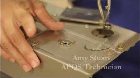 APQS Instructional: Thread Cutter Adjustments