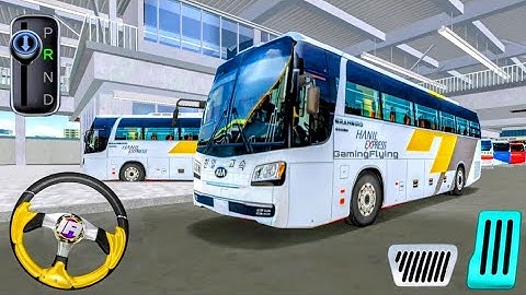 New Express Bus Terminal - 3d Driving Class 2025- Android gameplay-game|| iOS Bus games#gameplay