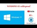 WINDOWS 11 FREE DOWNLOAD WITH PROOF