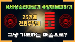 [퀀텀주역] 25번괘 천뢰무망괘 주역운세해석  &quot;진실에 기반한 행동은 실패하지 않는다.&quot;
