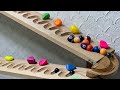 Long & Crazy Marble Race on the HABA Track