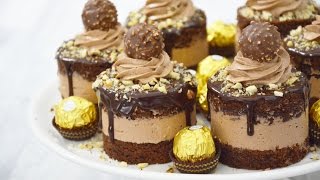 Ferrero Rocher Mini Cakes