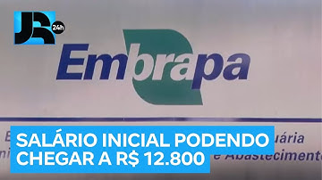 Inscrições para concurso da Embrapa terminam nesta sexta-feira (17)