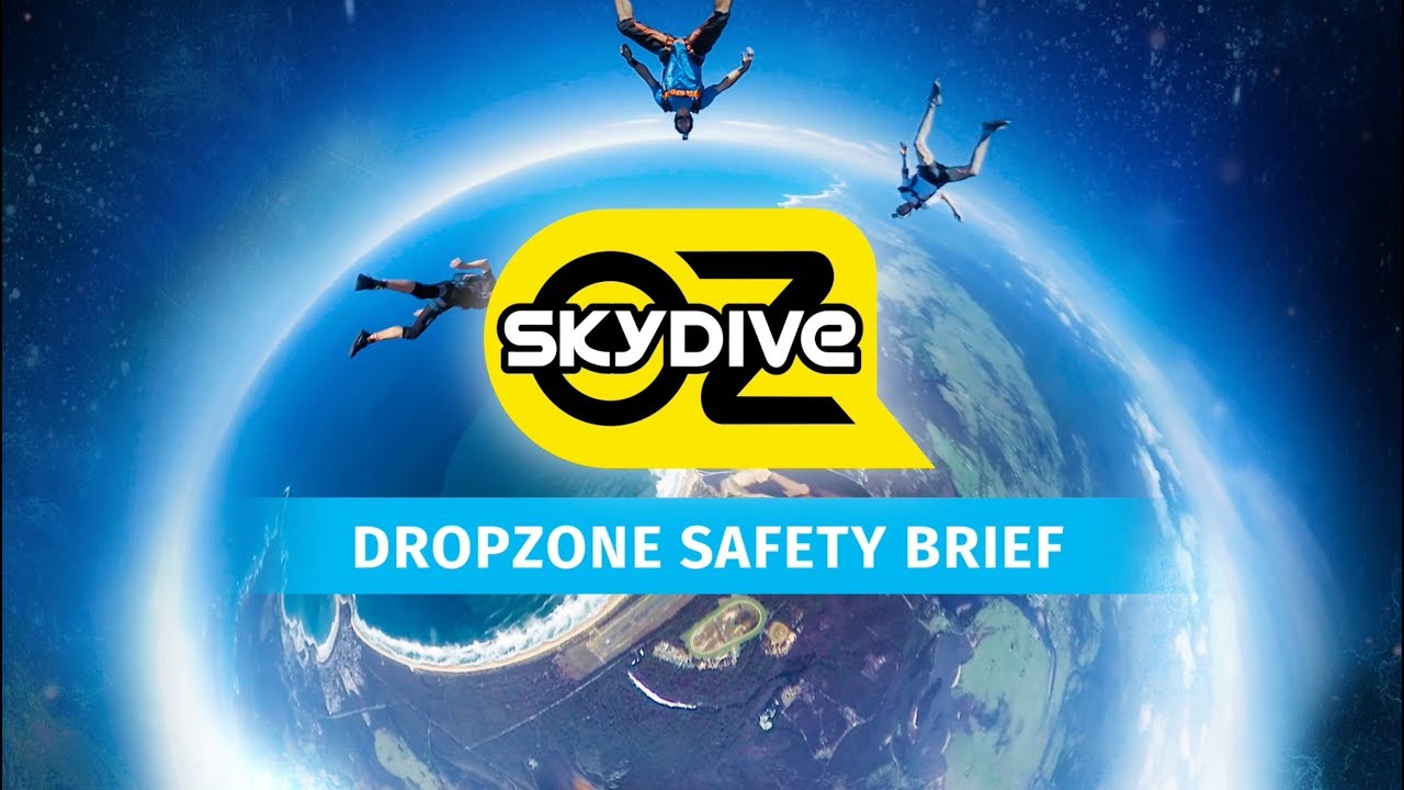 Dropzone Briefing for Sport Skydivers at Skydive Oz - Moruya