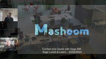Sage 200 Lunch and Learn - Mashoom