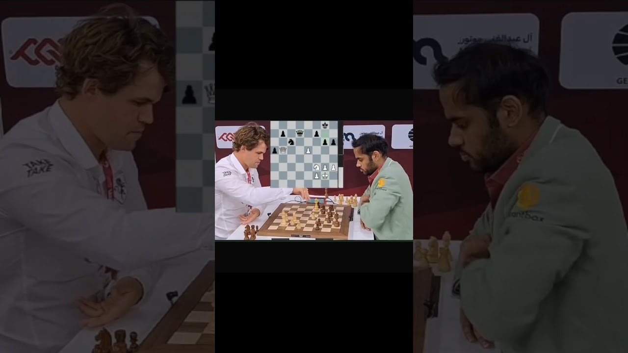 Arjun Erigaisi DEFEATS Magnus Carlsen! 🔥 The Most Dramatic Moment of World Blitz 2025 