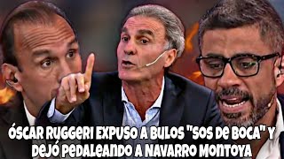 Óscar Ruggeri EXPUSO a Bulos "sos de boca" y dejó pedaleando a Navarro Montoya