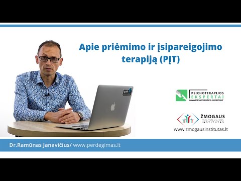 Apie priėmimo ir įsipareigojimo terapiją (PĮT). Dr. Ramūnas Janavičius