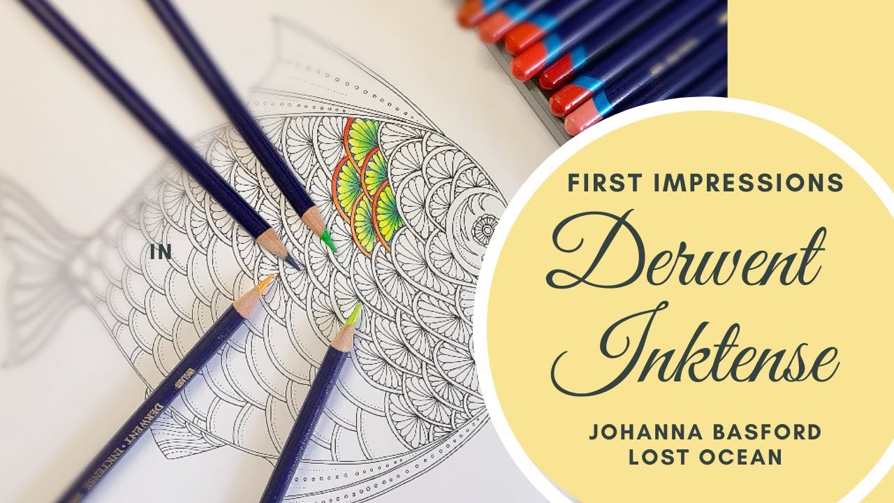 Derwent Inktense Pencils - A first impression - Part 5 
