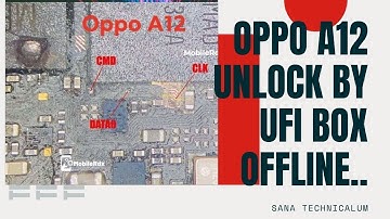 OPPO A12  isp pinout (CPH2083) PIN, SCREEN LOCK_ FRP LOCK REMOVE  DONE OFFLINE BYE UFI BOX.