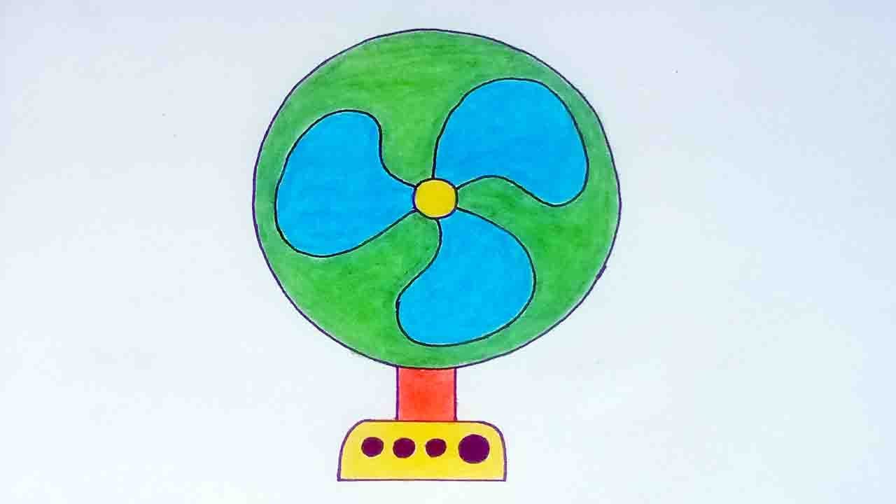 How To Draw A Fan Step By Step YouTube how-to-draw-a-fan-step-by-step-youtube