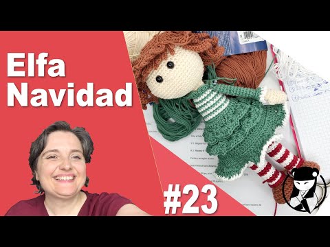Muñeca de navidad amigurumi 23 Muñeca de navidad amigurumi 23