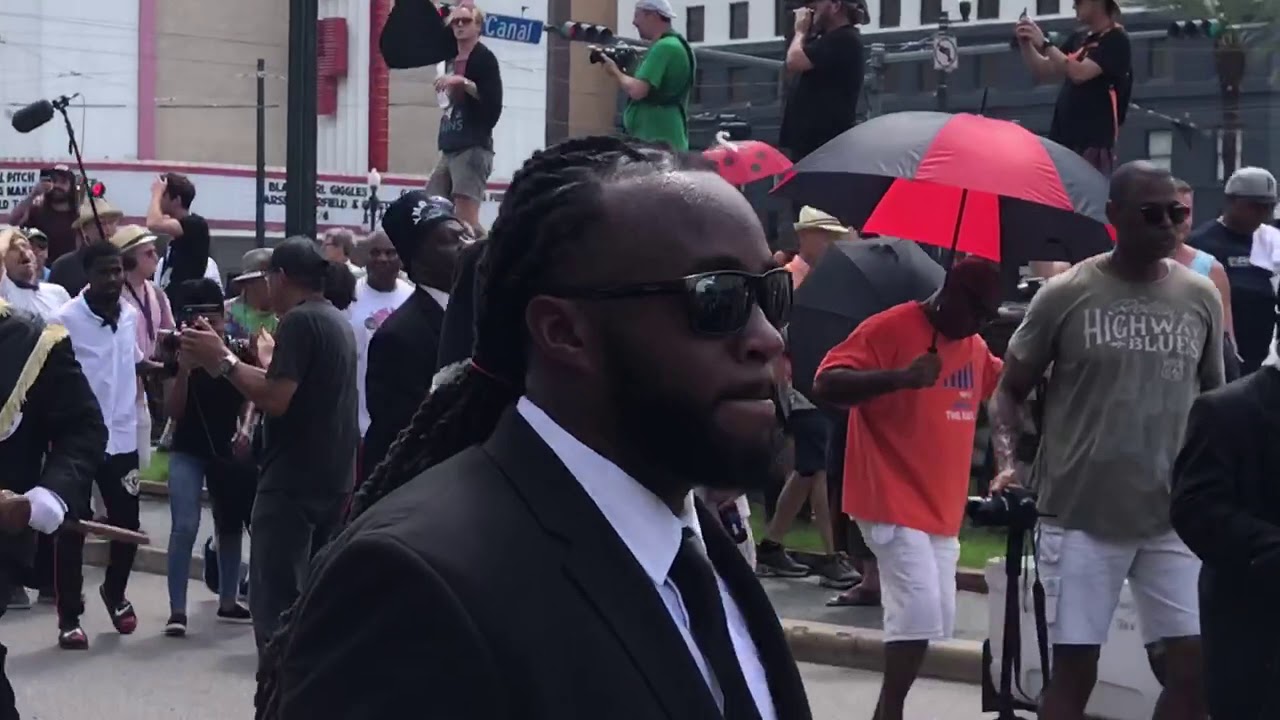 DR. JOHN JAZZ FUNERAL ~ Canal Street - Basin Street
