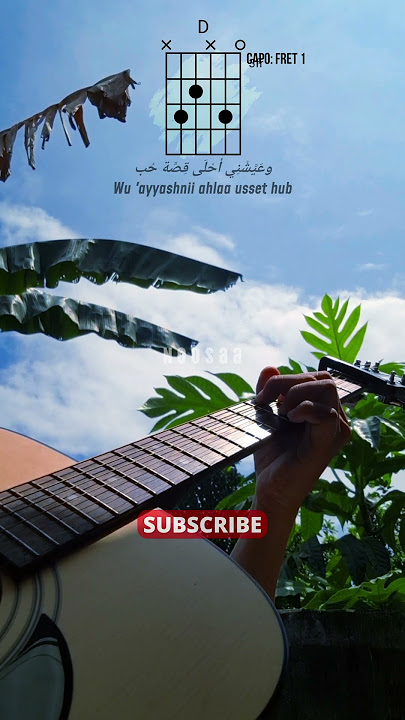 Abeer Nehme - Bi Saraha (chorus) #guitarcover #guitar #guitarra