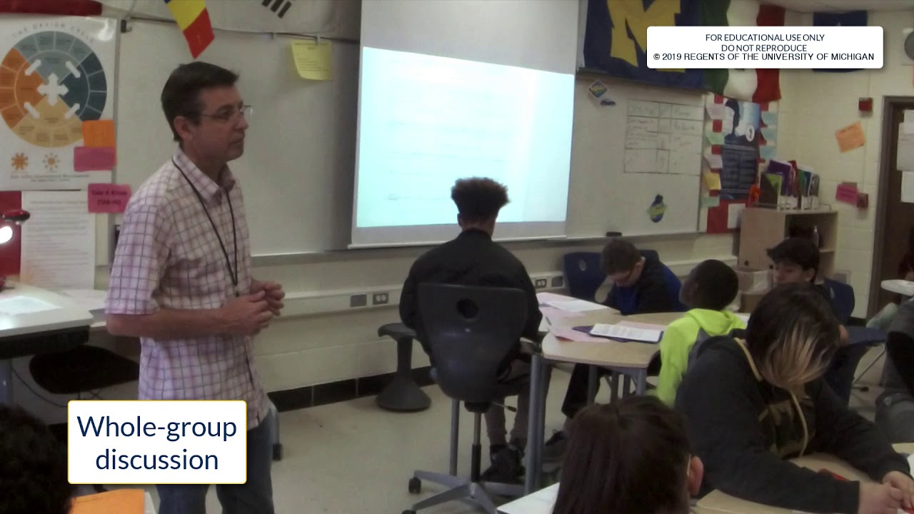 Routines to Support Inquiry: Investigation Example 1 - YouTube