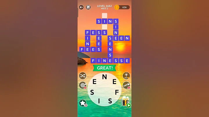 Wordscapes Level 1682 Answers | Wordscapes 1682 Solution