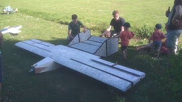 GMVC jeugdkamp MEGA RC-Wonder airplane