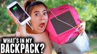 WHAT'S IN MY BACKPACK?!!
