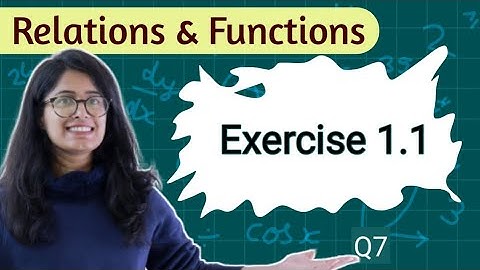 Exercise 1.1 ncert class 12 maths || Q 7 || 2023 new syllabus || reflexive symmetric transitive