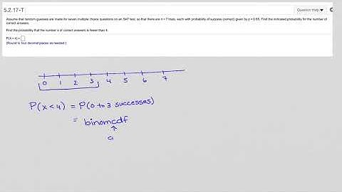 Section 5-2 - Binomial probability