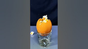 1000°C RHCB vs Egg + Corn + Oil 🍳🍿🔥 | Satisfying Popcorn Science Experiment #Satisfying #ASMR #RHCB