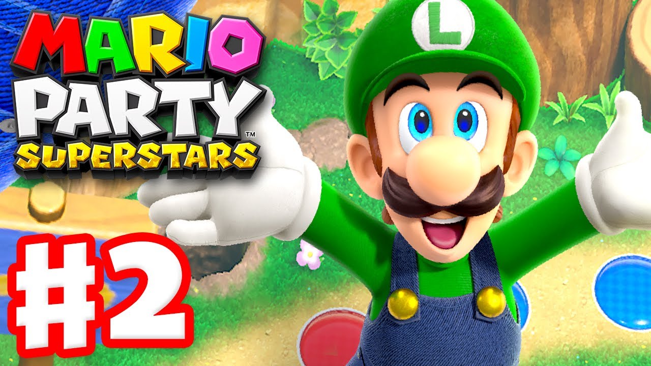 Mario Party Superstars - Gameplay Walkthrough Part 2 - Space Land!  (Nintendo Switch) 