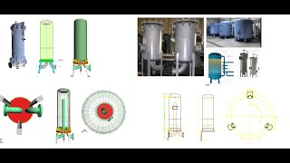 Design and analysis of pressurized metal vacuum filter for water treatment using Bentley AutoPIPE.