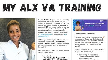 Alx Virtual Assistant Programme | Becoming a certified va | ALX Virtual Assistant Cohort 5 - Alx va