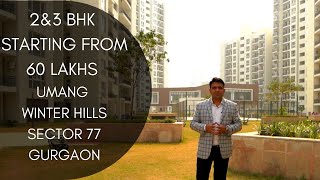 2 BHK & 3BHK Flat in Gurgaon | New Gurgaon Dwarka Expressway Apartments | Umang Winter Hills -77