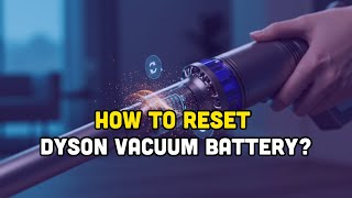 How to reset Dyson vacuum battery?