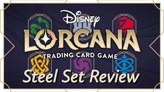 Disney Lorcana Set 1 Steel Cards Review